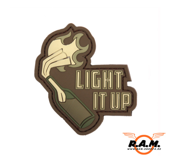 3D - Light it up Patch (woodland)