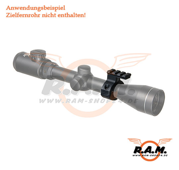 Zielfernrohrmontage - Rifle Scope Weaver Adapter 25.4mm
