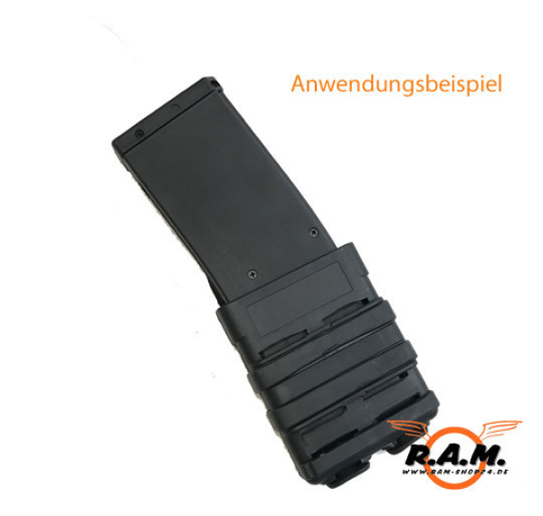 TM4 SOLIDCORE Molle Mag Pouch deluxe in schwarz