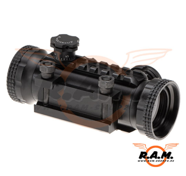 1x30 Red Dot, schwarz