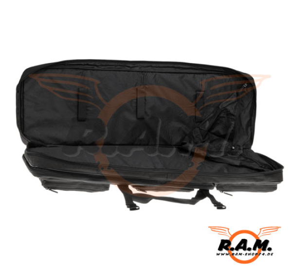 Padded Rifle Case Combo 86+60cm, schwarz 