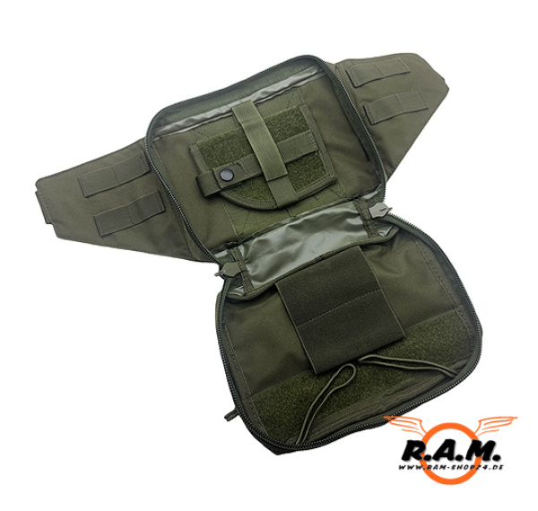 Molle Hip Bag / Bauchtasche für Pistolen, oliv