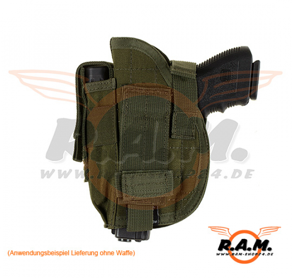 Gürtel Holster Oliv (Invader Gear)