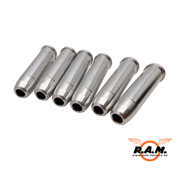 Universal Ladehülsen 4,5 mm 6er Pack für Diabolo & Darts – Umarex, Crosman & Dan Wesson – von SOLIDCORE | Made in Germany