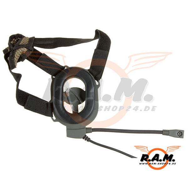 Bow-M Evo K, Tactical Military Headset mit drehbarem Mikro (L/R)