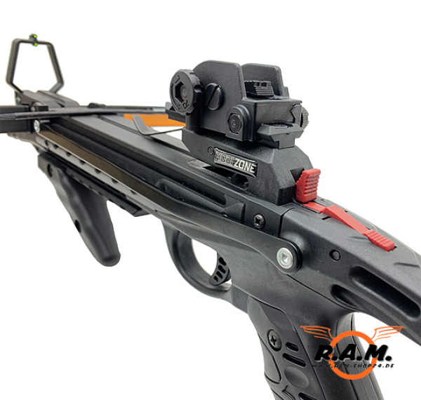 Repetier Armbrust Pistole RED BACK RTS 80 LBS im Set