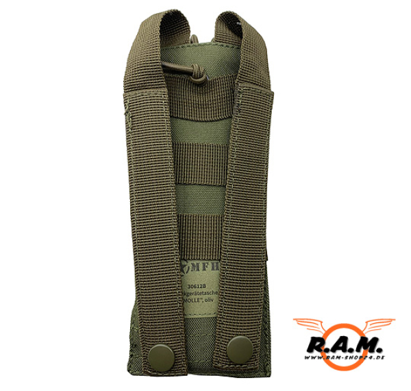 "MOLLE" Funkgerätetasche / Flaschentasche in Oliv