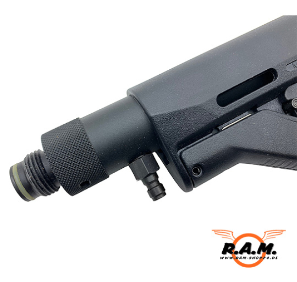 MAGPUL PTS MOE Schaft (original Magpul) inkl. R-Tube Remote Line schwarz