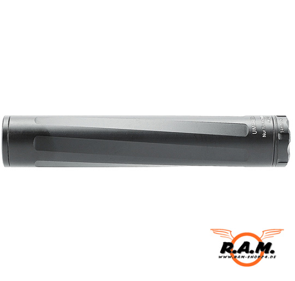 UMAREX Schalldämpfer SD5 für Luftgewehre (14mm, 1/2" x20 UNF Gewinde)
