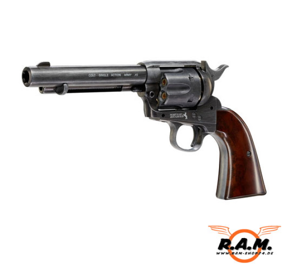 Revolver COLT SAA .45 Peacemaker cal 4.5mm - antik look