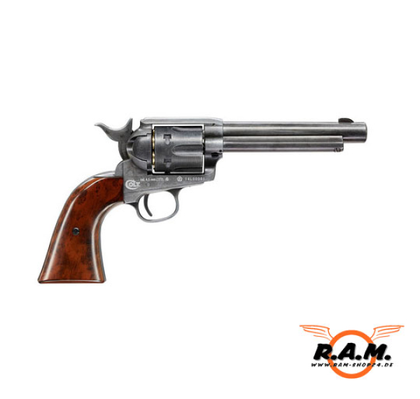 Revolver COLT SAA .45 Peacemaker cal 4.5mm - antik look