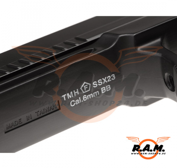 Novritsch SSX23 v2020 GNB Pistole, Kal. 6mm, schwarz