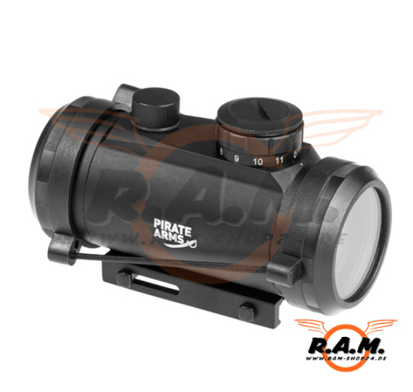 40mm Red Dot schwarz