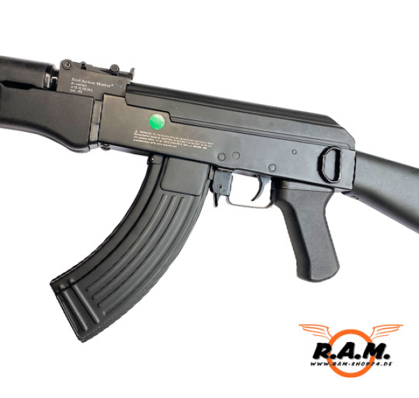 AK74 RAM74 Black Edition cal. 0.43 Hülsenauswurf
