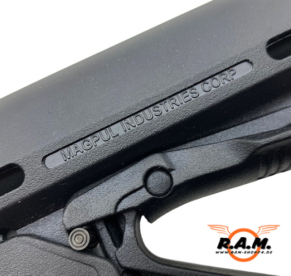 MAGPUL PTS MOE Schaft (original Magpul) inkl. R-Tube Remote Line schwarz