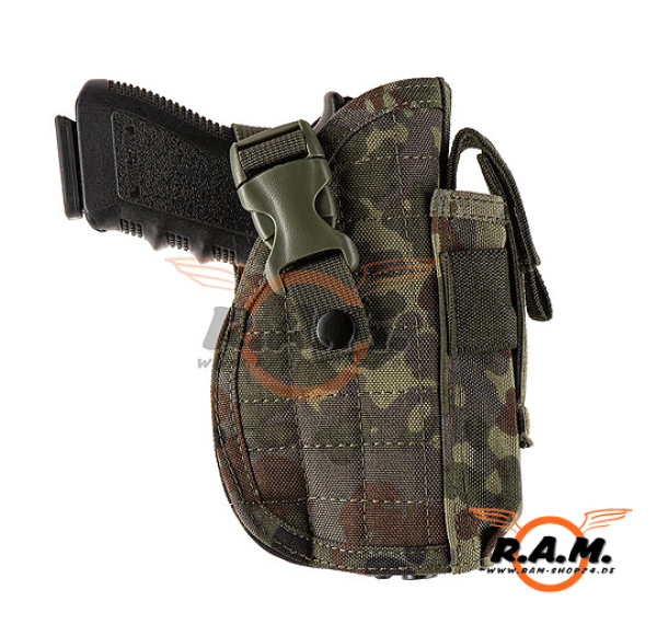 Gürtel Holster Flecktarn (Invader Gear)