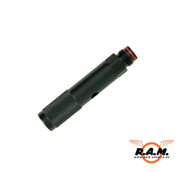 Adapter für 1x 12gr CO2 Kapseln, Quick Charge (Minitank)