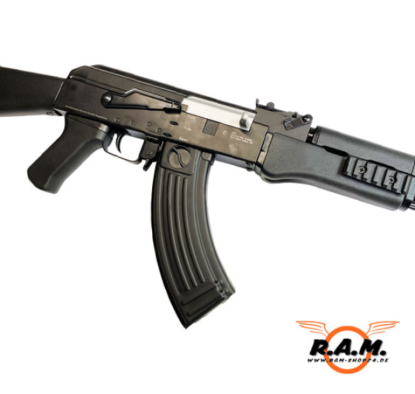 AK74 RAM74 Black Edition cal. 0.43 Hülsenauswurf