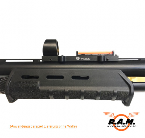 Red Dot Fiber Sight für Shotgun Rippe 5,5-10mm