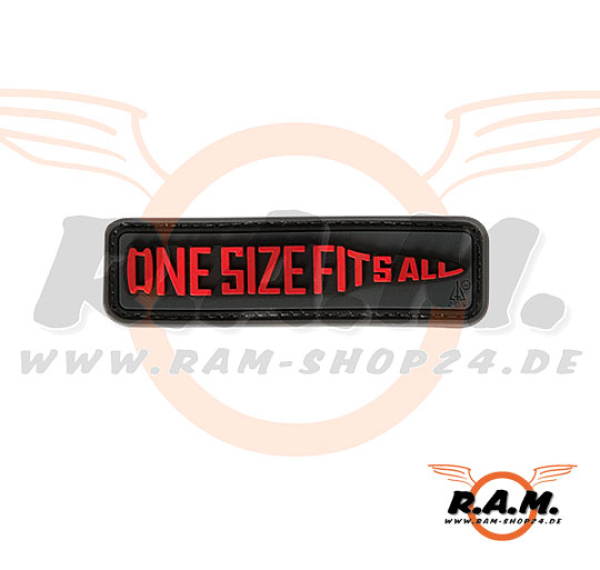 7.62 One Size Fits All Rubber Patch Blackmedic
