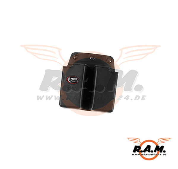6900BH Glock Double Pistol Mag Pouch Belt Black (Fobus)