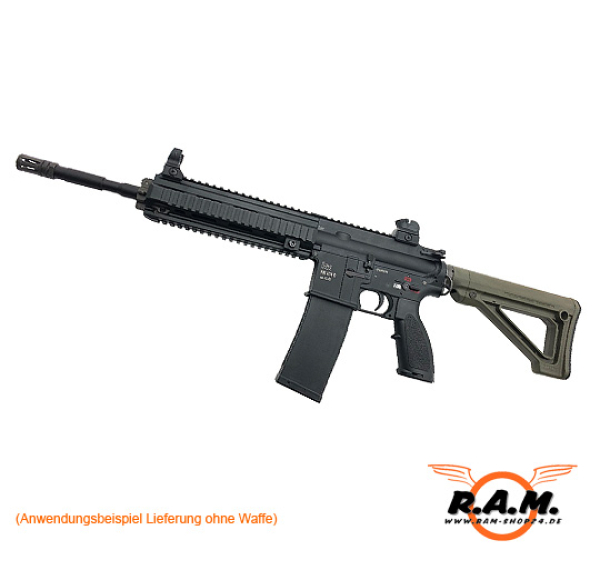 Magpul - MOE Fixed Stock Mil Spec, OD (oliv)