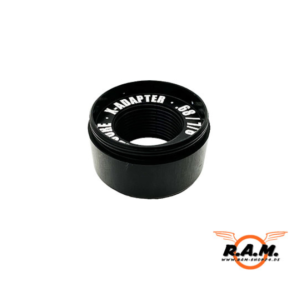 X-Tracer Adapter 0.68 / 7/8" Zoll für Lapco / T15 / First Strike & Baugleiche **NEUHEIT**