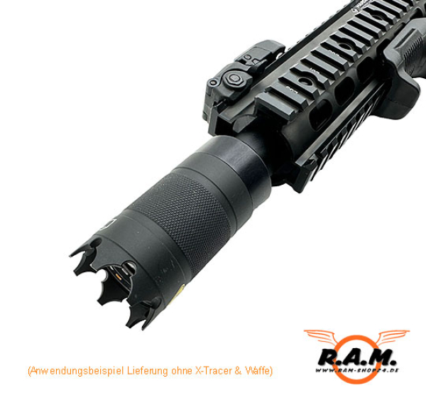 X-Tracer Adapter 0.68 / 7/8" Zoll für Lapco / T15 / First Strike & Baugleiche **NEUHEIT**