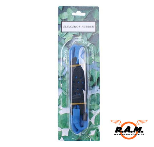 Ersatzgummi für Steinschleuder BIG, blau
