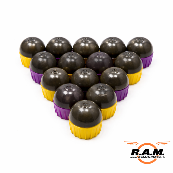 First-Strike Sniper 46er Pack, SMOKE/PURPLE/ORANGE + SMOKE/YELLOW/YELLOW