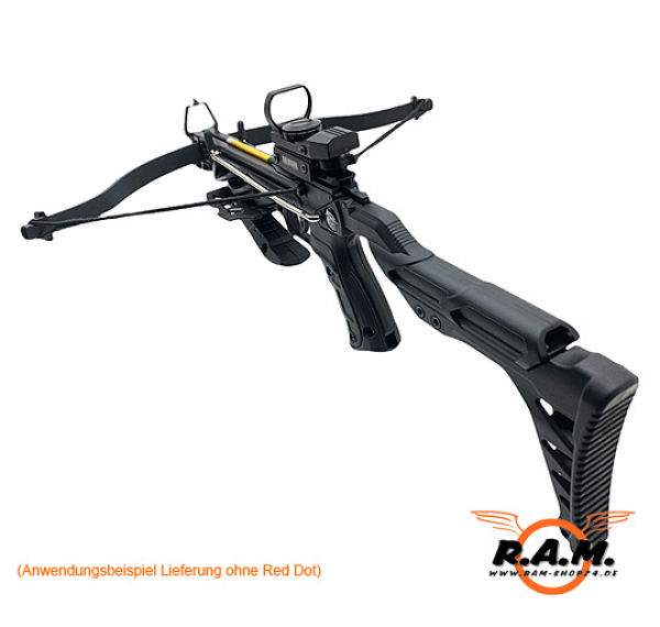 Pistolenarmbrust Alligator 2, schwarz, 80 lbs