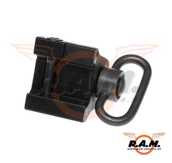 GS Rail Mount Hand Stop BLK (Element)