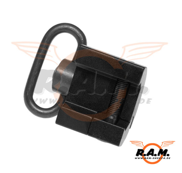 GS Rail Mount Hand Stop BLK (Element)