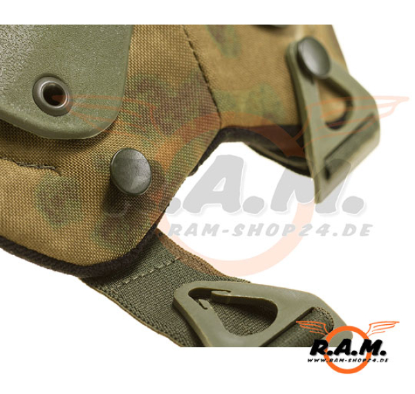 XPD Knieschützer Pads Everglade (Invader Gear)