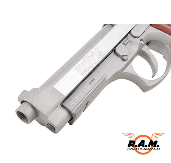 Swiss Arms SA92 Fullmetal cal. 4.5mm BB (.177), silber