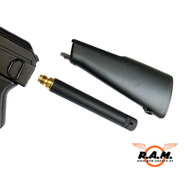 AK74 RAM74 Black Edition cal. 0.43 Hülsenauswurf