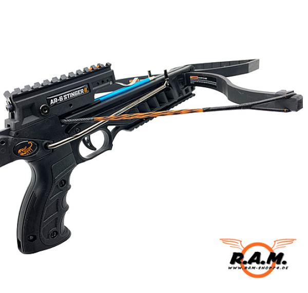 Steambow AR-6 Stinger II Survival Set inkl. 5 Pfeile und Ersatzsehne