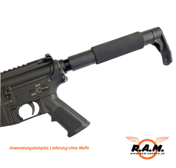 Combat Stock Tube SSR, TM4 und Clone, rot