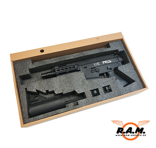 MAXTACT TGR2 CQB MK2 Keymod cal. 0.68 Paintball Markierer (Cerakote Black), inkl Red Bolt