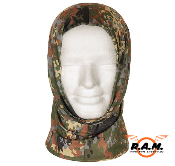 Rundschal, flecktarn, Einheitsgröße