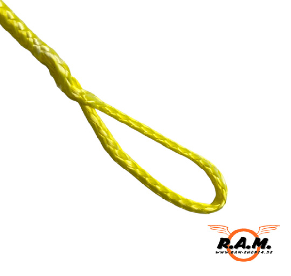 SOLIDCORE Dyneema PRO Tuning Sehne gelb, handgemacht für STEAMBOW AR6 Stinger 1 & 2