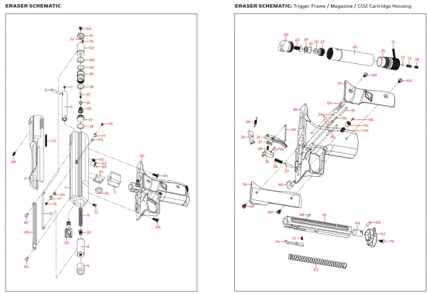 Kingman Eraser / Chaser Ersatzteil Nr. KTP0063 Striker Buffer