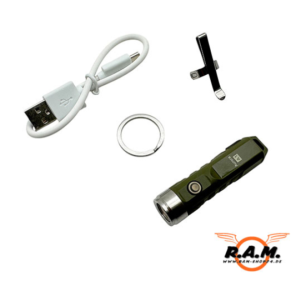 RovyVon Aurora A1 x Army Green (650 Lumen)