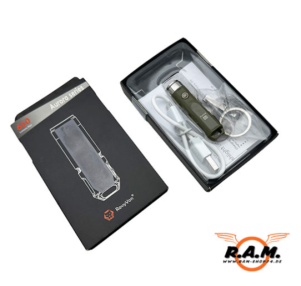 RovyVon Aurora A1 x Army Green (650 Lumen)