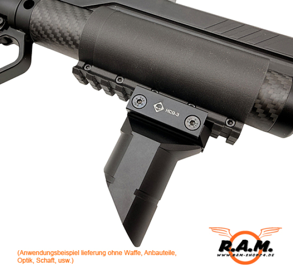 Full Metal HCG-3 Frontgriff für 21mm Schiene ULTRA LIGHT **HARDCORE ASSAULT**