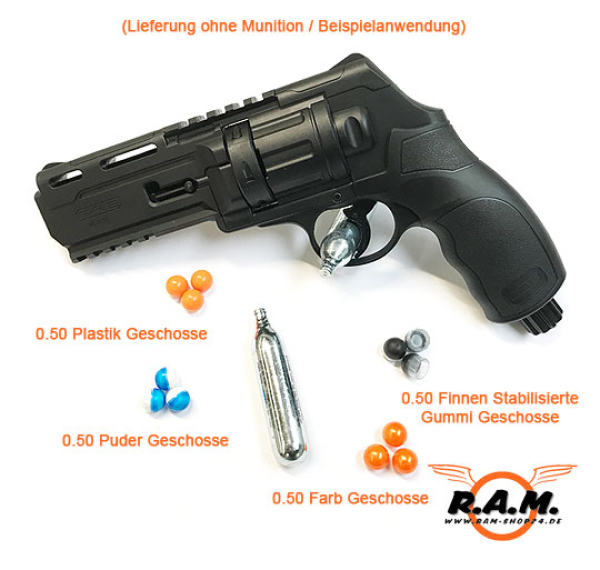 HDR50 Revolver T4E von Umarex, RAM MagFed Markierer