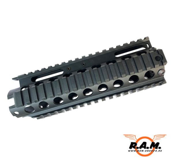 MAXTACT/HONORCORE TGR2 7" Aluminium Rail System, schwarz