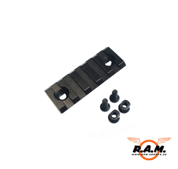 Solidcore Skeleton Keymod 21mm Schiene kurz, schwarz