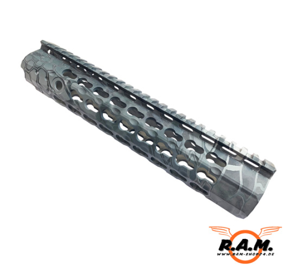 Evolution Tech 10" Key Mod RIS System Night Camo