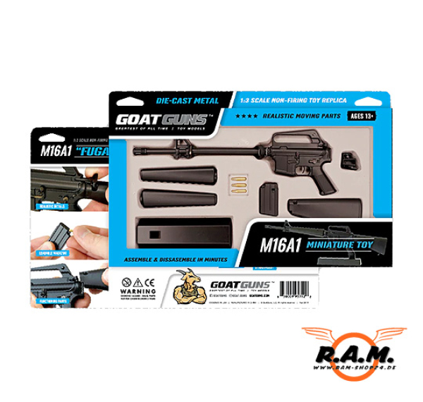 GOATGUNS Modell M16A1 black (Set)